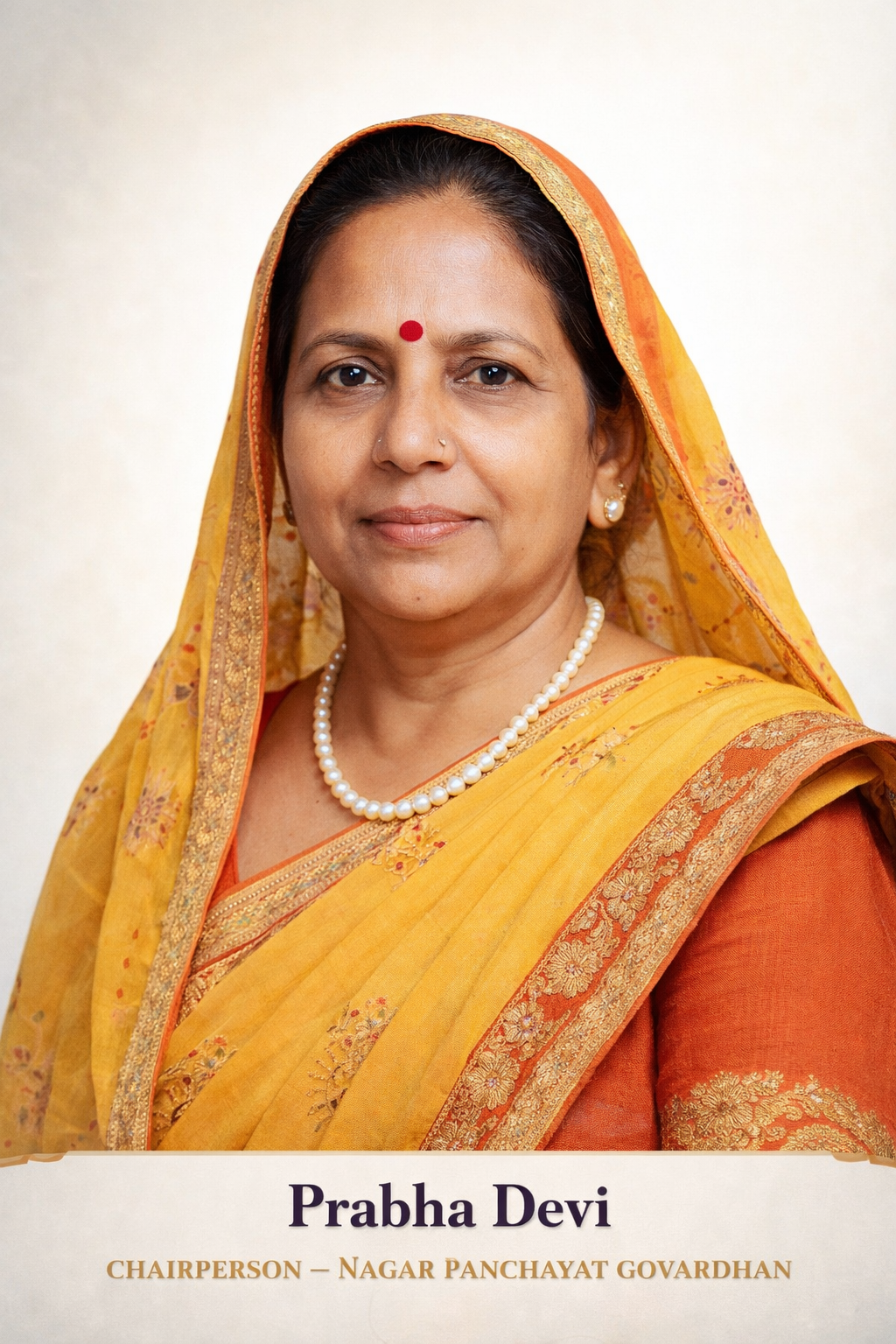 Prabha Devi Chairperson Govardhan